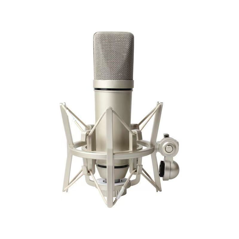 U87 Microphone Condenser Professional Kit With Mount Mic For Gaming Recording Singing Podcast Living 221115 Drop Delivery Dh4Na