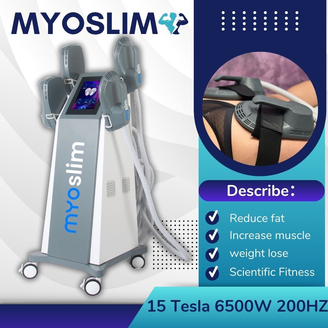 Ems Neo Electromagnetic Stimulate Sculpting Muscle Machine Nova MYOSlim RF Body Slimming Reduce fat Build Muscles Machines Suitable for Spas