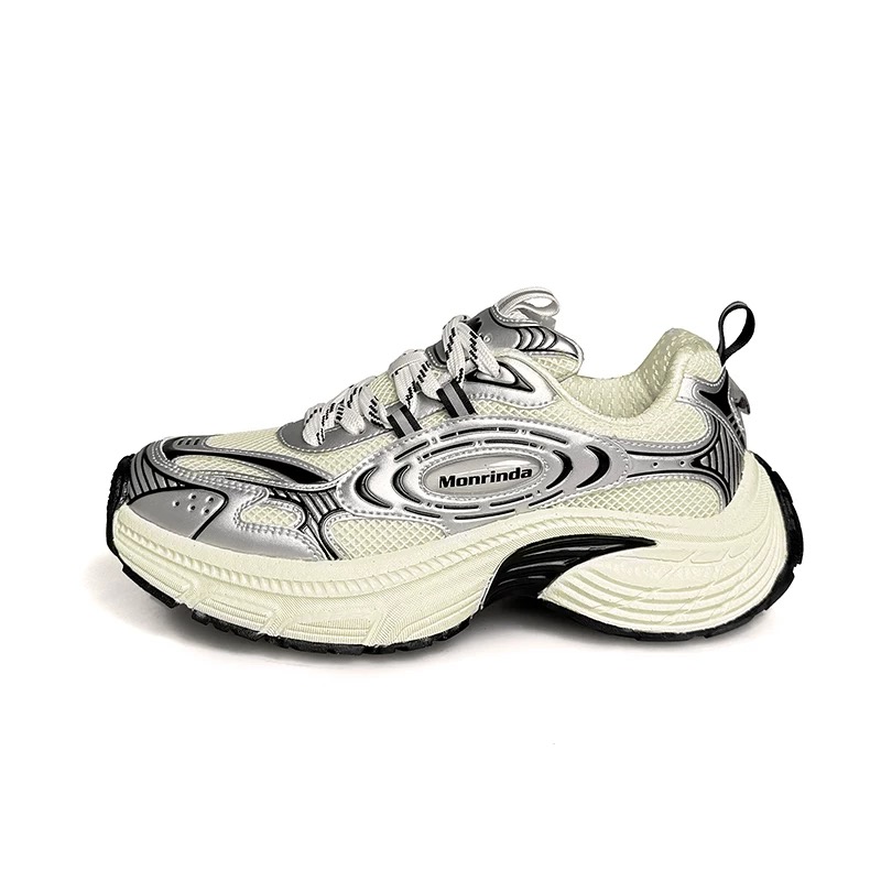Mirinda Fashion Dad Women New Spring Summer Casual Shoes for Men National Trend Versatile Height-Increasing Thick-Soled Sneakers