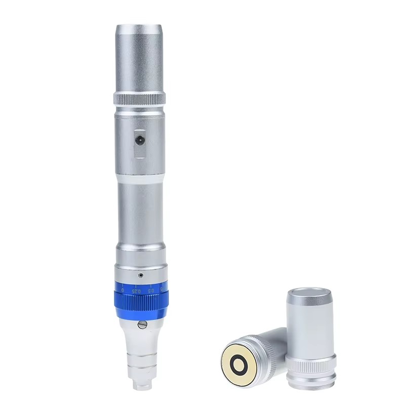 Professional Dr.pen A6 Microneedling Derma Beauty Skin Pen Wireless Electric MTS Facial Care Tools Kit with 2PCS 12 Pin Cartridges Needles Dermapen Ma
