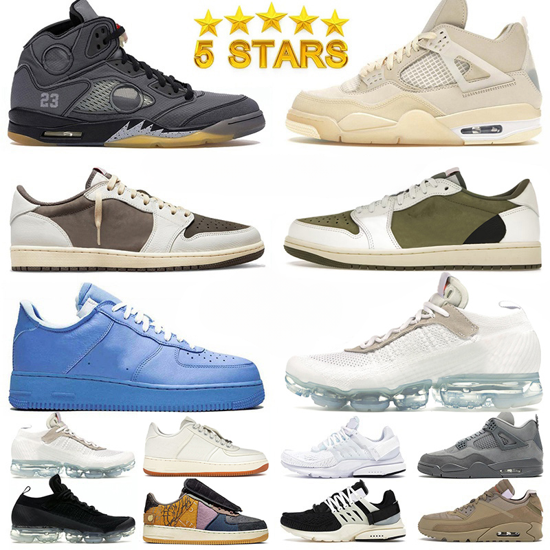 5a quality with box low top sneakers medium bred all black white pink golf designer men women big size mens shoes trainers el