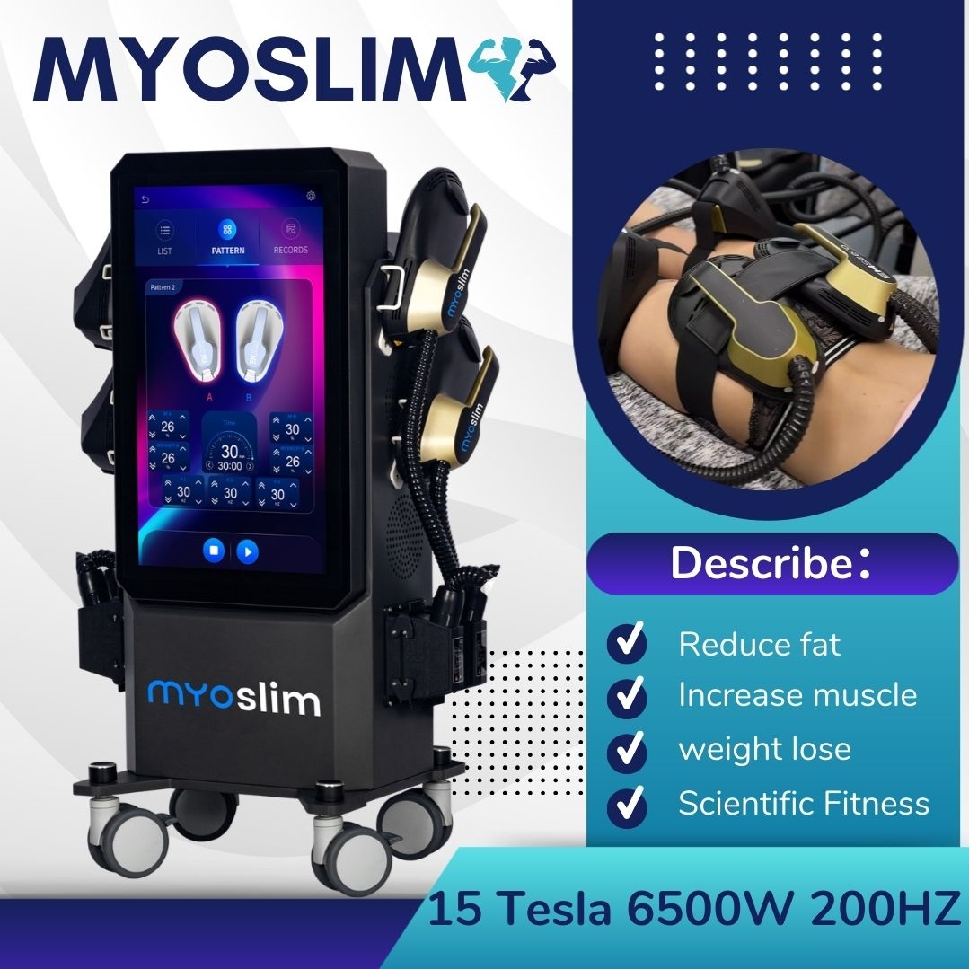 Professional MYOSlim NEO RF Machine 15 Tesla 6500W EMS Body Slim Muscle Stimulation PRO Ultra Sculpt Therapy Lose Weight