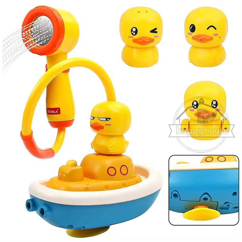 Baby Bath Toys for Kids Spray Water Bath Toys Electric Duck Baby Shower Water Toys Ball Bathroom Baby Toy Bathtub Toys Water Toy C250915