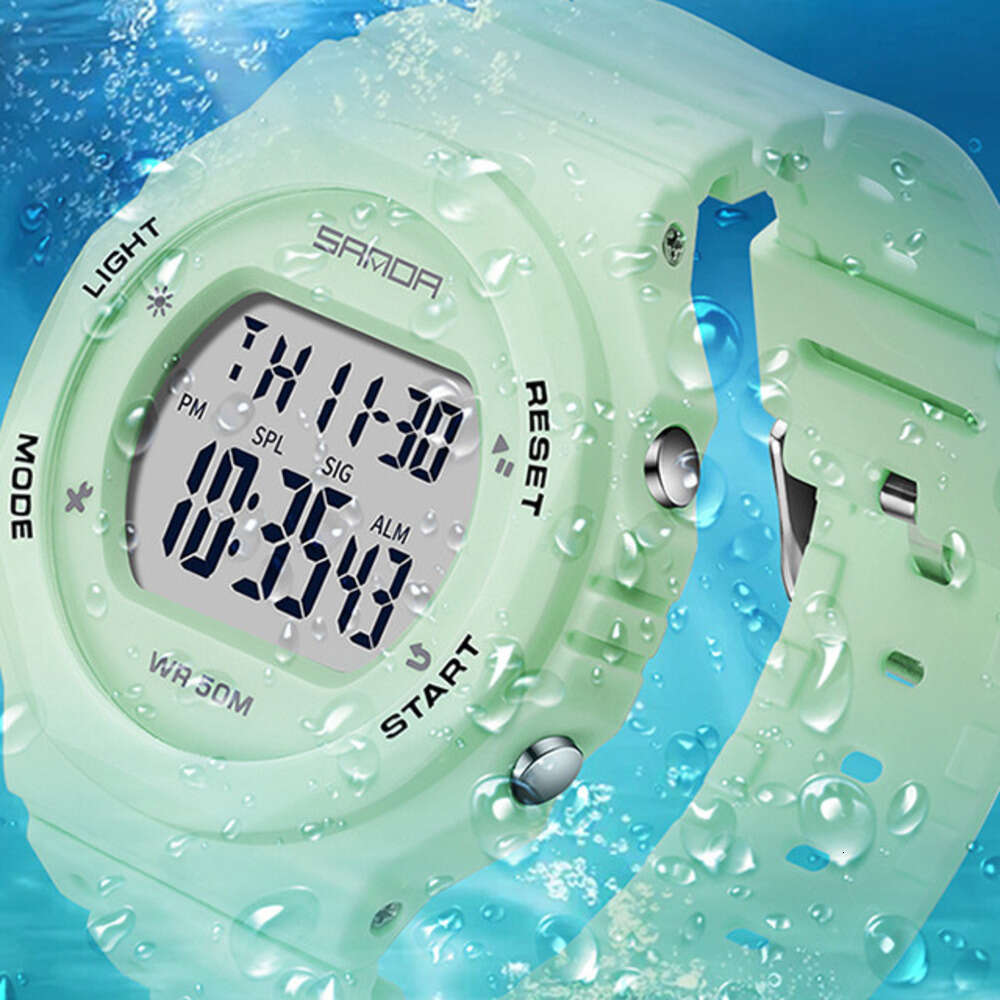 DHwatches Sanda Shapie Multifunctional Single Display Electronic for Men and Women Trendy Fashion Waterproof Watch Direct