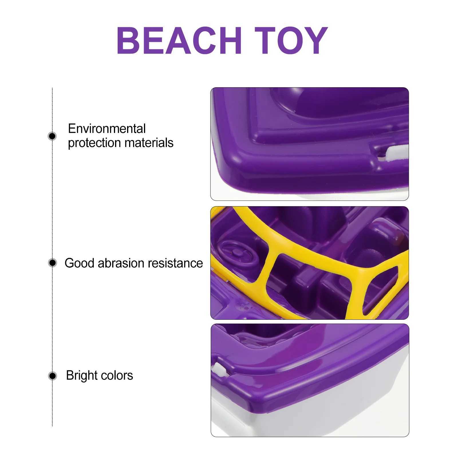 Plastic Speedboat Toy Set Beach Toys Kids Sailing Playthings Bath Boat Race Boat Plastic Boats Pools Water Fun Bath Toy Sets C250915