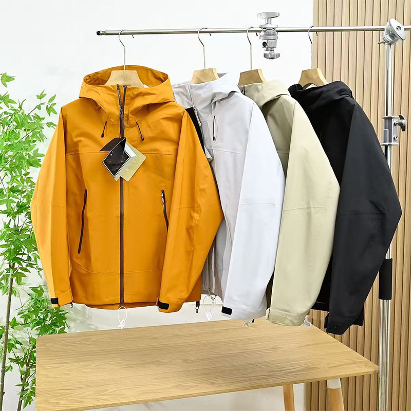 Men's and women's jackets, designer jackets, outdoor rainproof and windproof jackets, minimalist coat 23ae