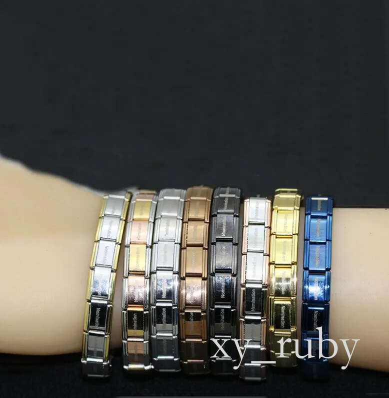 yahan nomination jewelry popular style stainless steel bracelet letter and stretch fashion bangle for everybody use jewelry7376021