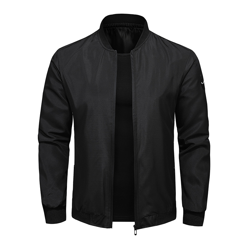 Free shipping new men's casual jacket autumn fashion versatile solid color jacket with multiple colors to choose from hot selling