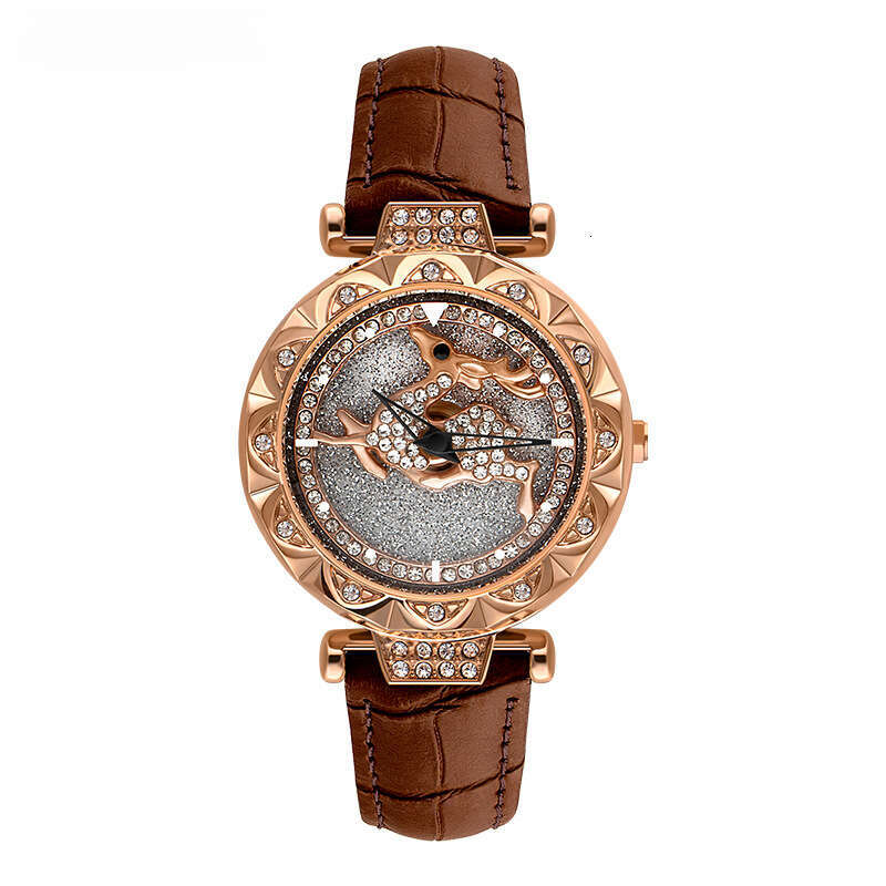 DHwatches 2025 New Model "All the Way with You" Fashion Women's Watch Trendy Simple Internet Celebrity Style Student Wristwatch