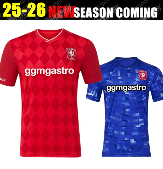 2526 FC Twente Soccer Jerseys V.WOLFSWINKEL 2024 2025 home away men kids kit socks full sets football shirts
