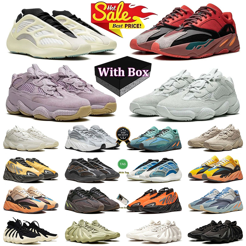 Designer Shoe Free Delivery 700 Sneakers Designer Running Shoes 700S Mens Women Triple Black Mauve Fade Carbon Chaussure Cream Stone Outdoor Sports Trainers