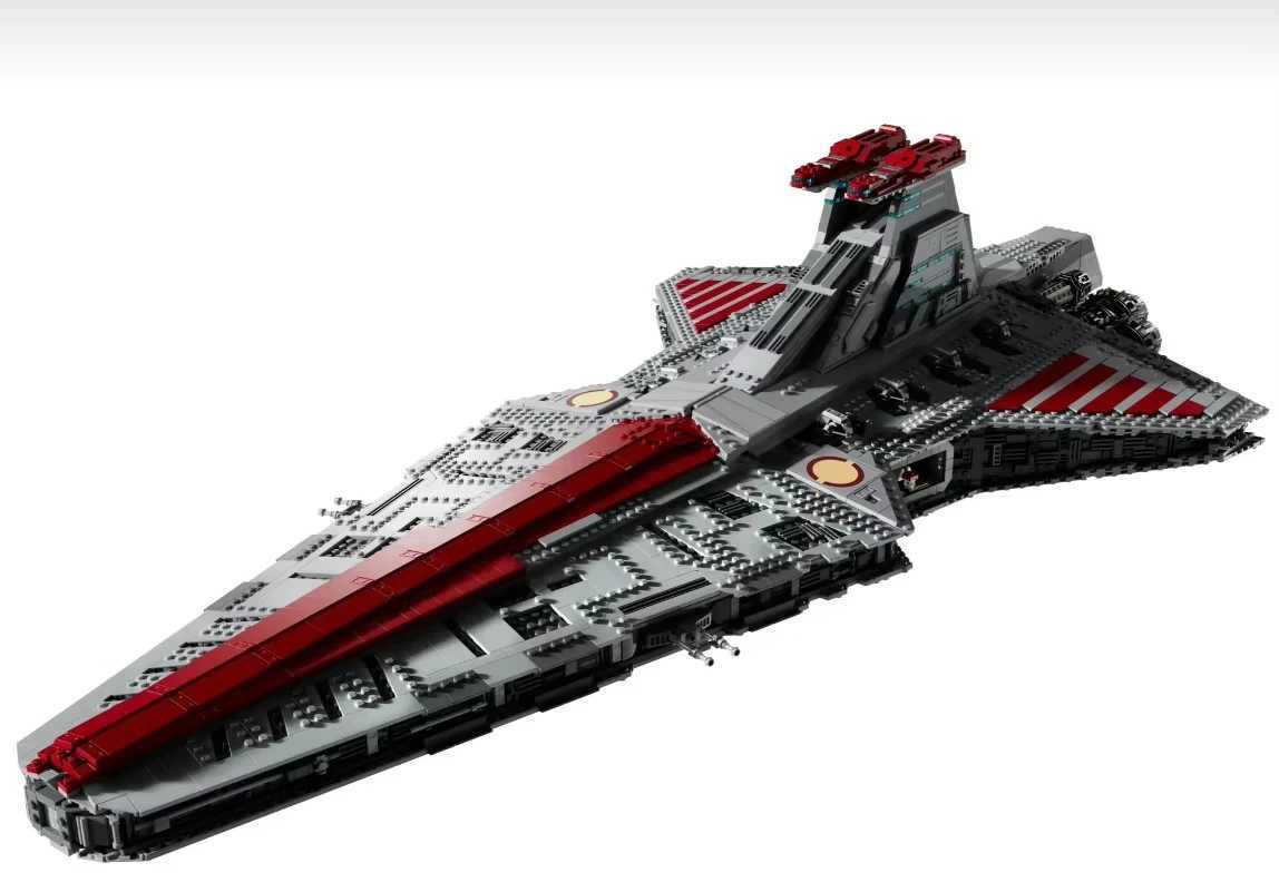 Moc 75367 Venator Class Republic Attacks Cruiser Model Building Set Block Space Toys for Boy Adult Christmas Gifts 5374Pcs Z250915