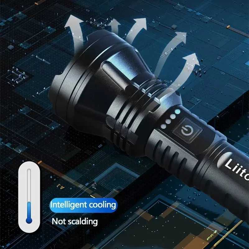 LiitoKala LF903 Portable Flashlight 26550 Household Outdoor Camping Glare Light Compact Handheld Torch for Emergency Use C250915