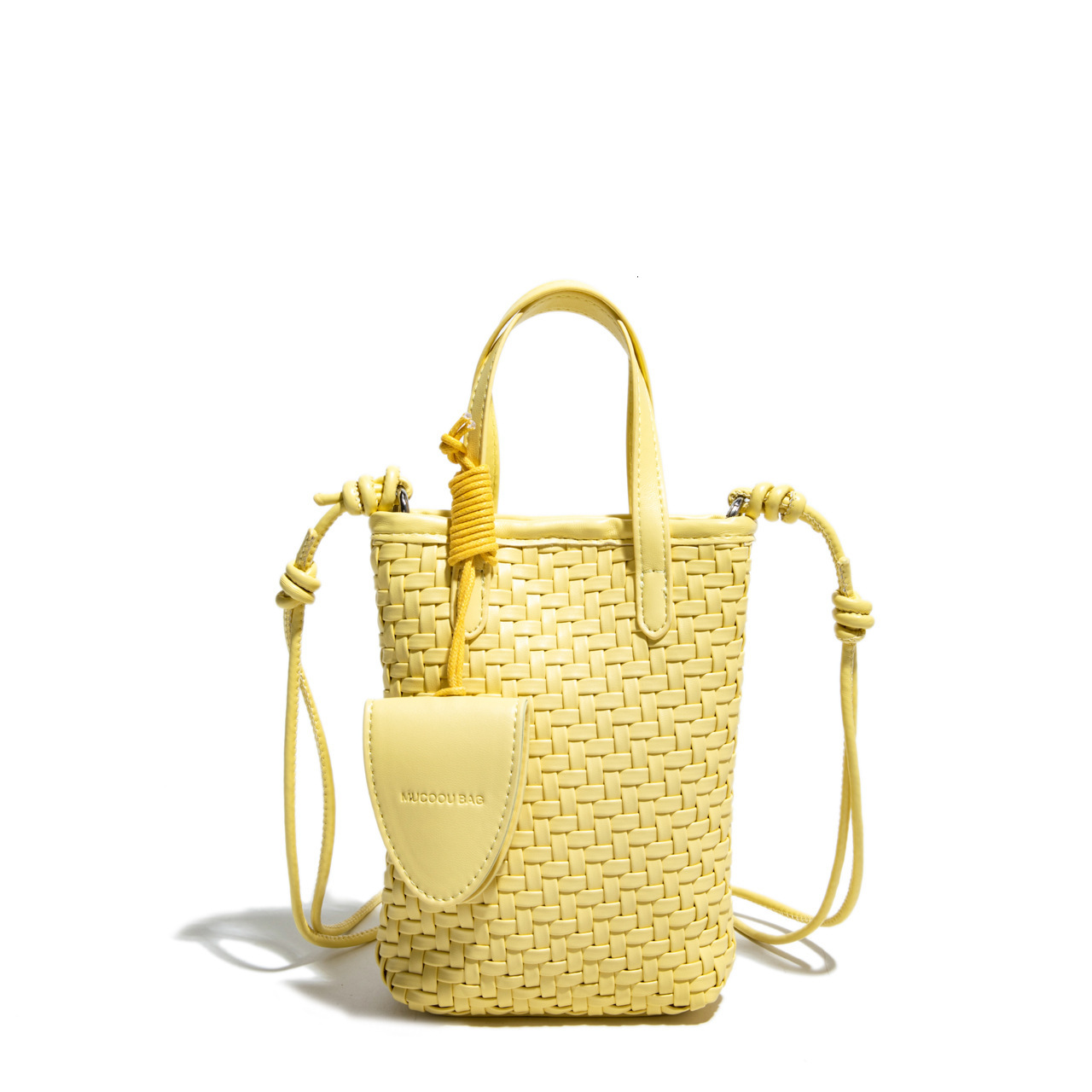 Luxury Brand Designer Bag Bags Summer Woven Bag 2025 New Style Fresh And Artistic Handbag For Women, Versatile Crossbody Tote Bag