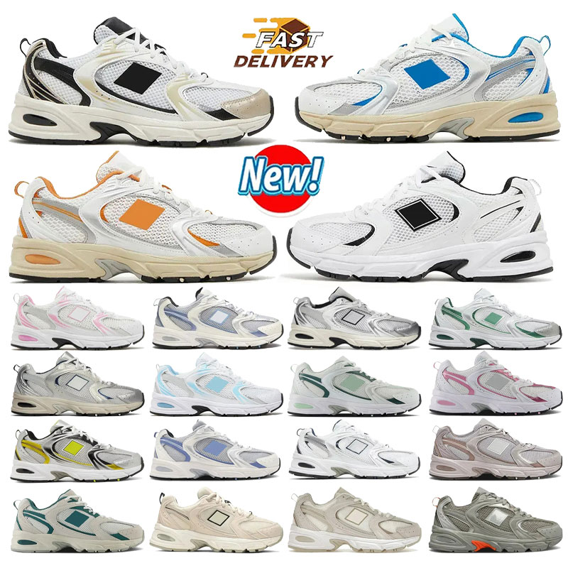 Casual N 530 Retro Designer Unisex Breathable Sneakers Men's and Women's Couple Running Shoes black white yellow brown Outdoor Sports Shoes