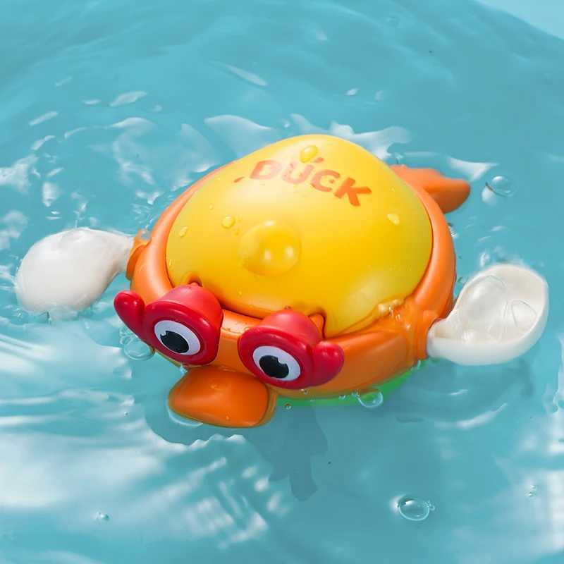 Bath Toys Kids Swimming Clockwork Dolls Play Water Fun Bathing Cute Funny Children Bathroom Shower Bathtub Animals Toy C250915