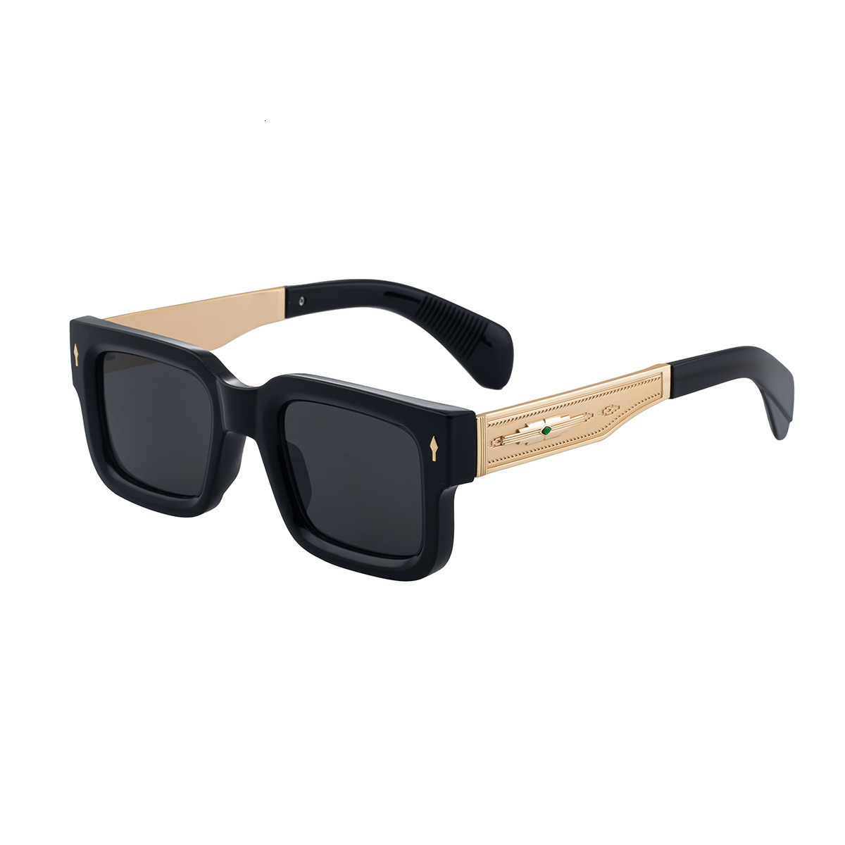 2025 New Fashion Square Frame Sunglasses for Men Highend Outdoor Sun Protection Sunglasses for Men