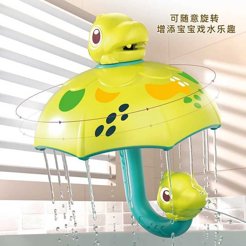 Dinosaur Umbrella Shower Baby Childrens Bathing Water Spray Toy Parent Child Interaction Baby Bathroom Water Play Small Toy C250915