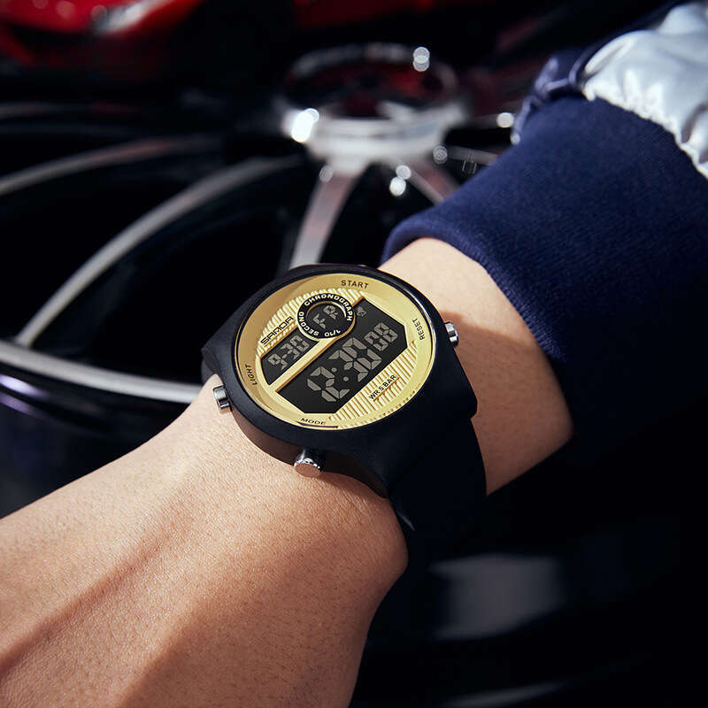 DHwatches New Single Movement Electronic Watch Multi-Functional Men and Women fashion Outdoor Sports Waterproof Wristwatch