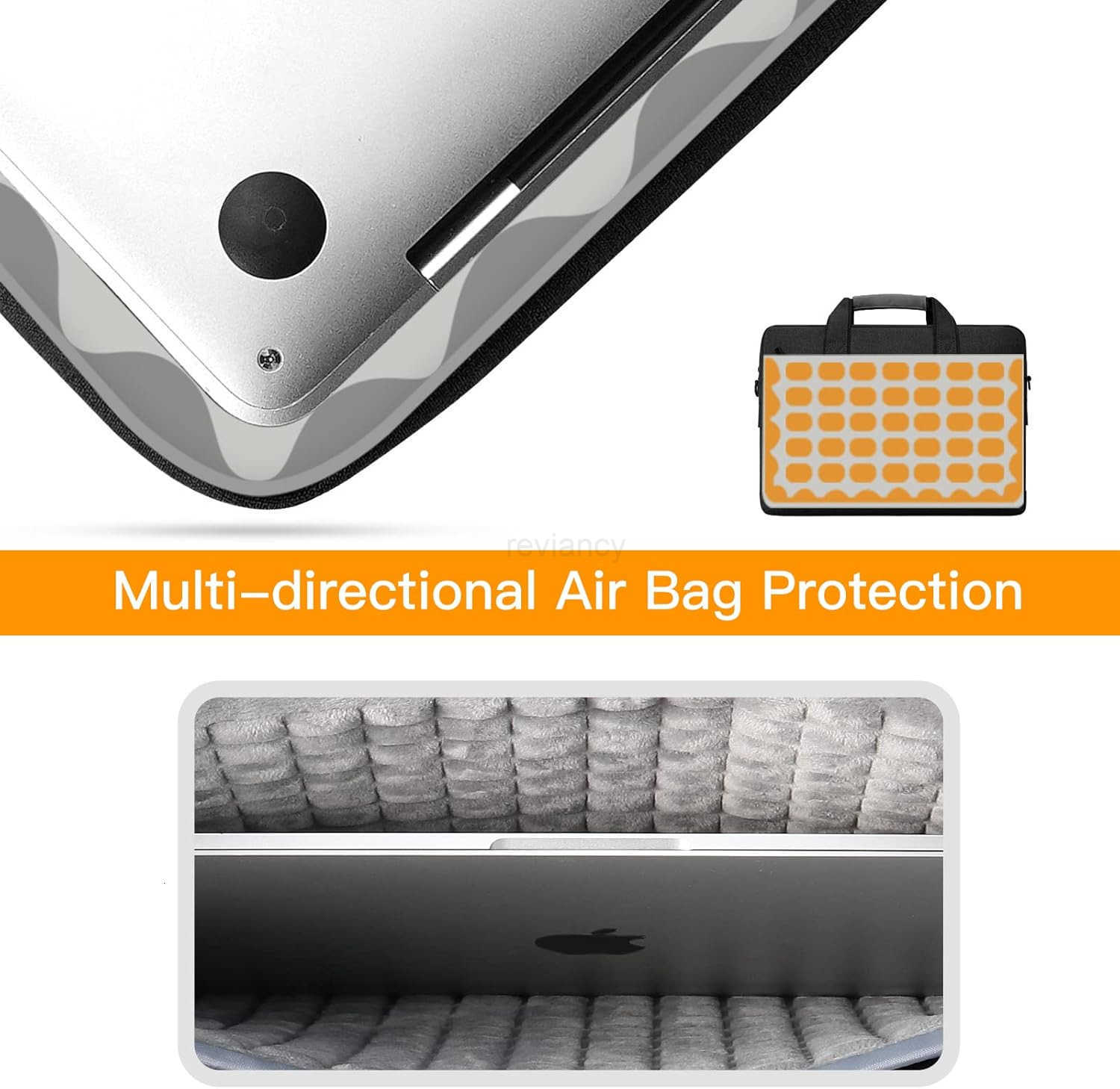 Laptop Shoulder Bag 1313314151541561617318 Inch LaptopTablet WaterRepellent Fabric Business for Men Women 1516 inch BlackW250914