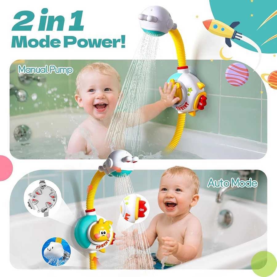 Baby Bath Shower Head Toys for Toddler Bath Toys for Infants Kids Swimming Pool Toys Bathtub Toys for Boys Girls C250915