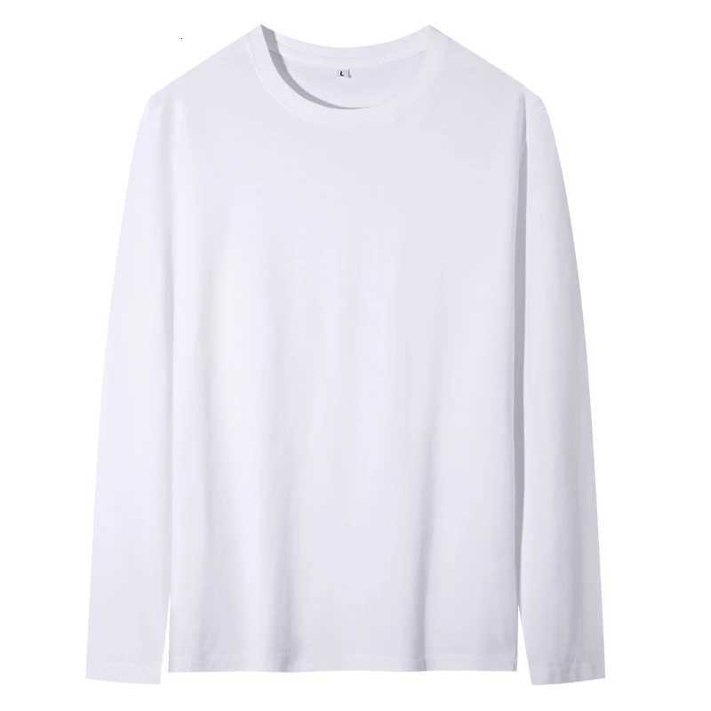 2025 Spring Summer Mens ONeck TShirt Long Sleeve T Shirt Male Solid Tshirt Man Clothing Breathable Men Tops TeesXJ250915