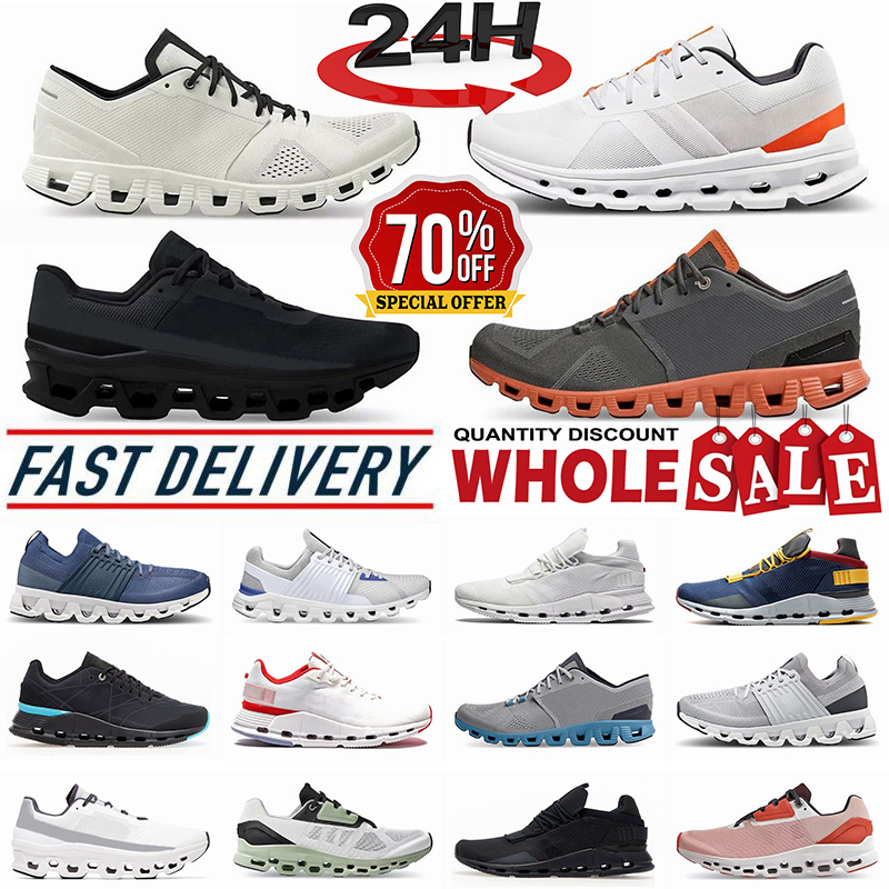 Designer running shoes designer sneakers triple black white mens womens men trainers professional running sports shoes