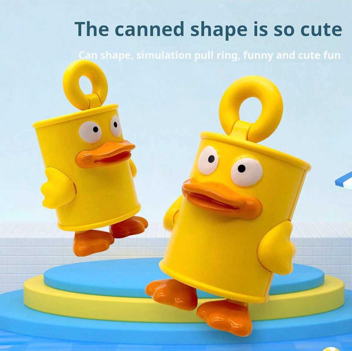 Water Spray Canned Duck Figurine Water Gun Children Mini Water Gun Toy Beach Water Fight Children Bathing Outdoor Swimming Pool C250915