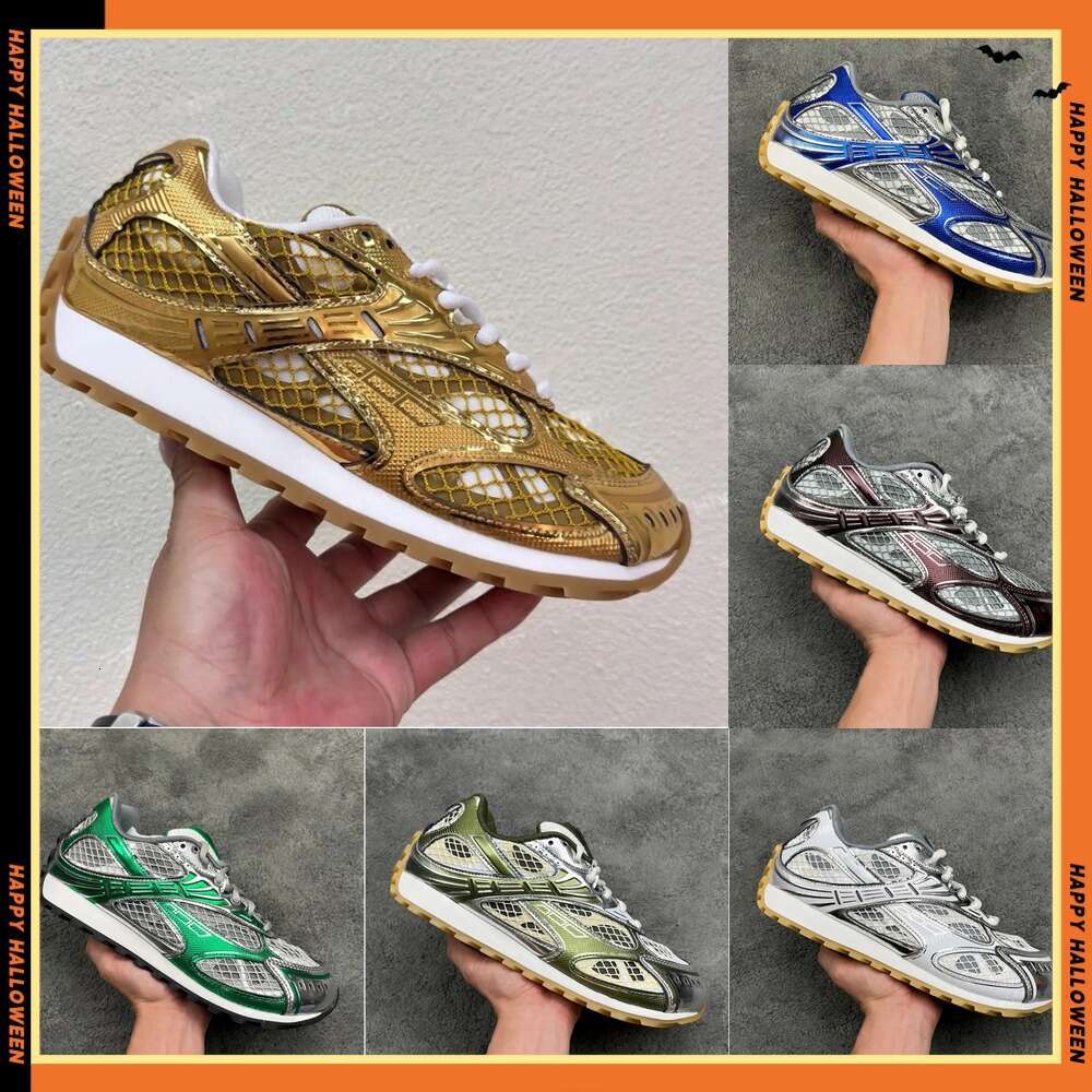 Orbit Sneaker Designer Casual Running Shoes Runner Sneakers Trainers In Lightweight Technical Mesh Men Women Laceup Shoe Size 3545