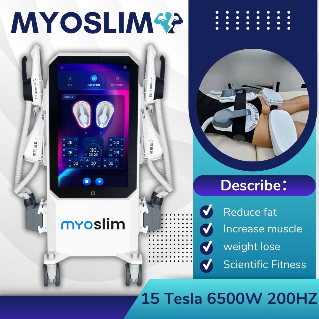 EMS Body Sculpting Machine Myoslim Spa Slimming Equipment For Professional Beauty Salon Body Shaping Fat Burning Build Abs Skin Tightening Treatment