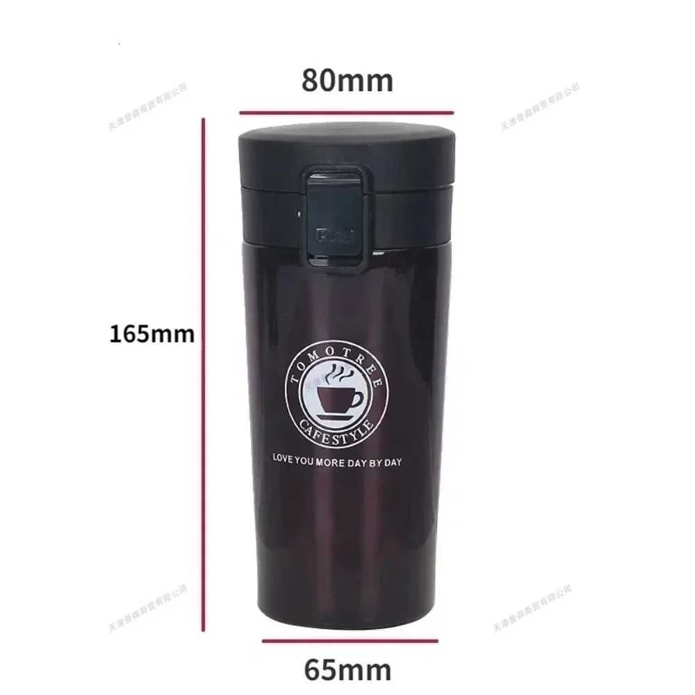 380ml Thermal Mug Double Wall 304 Stainless Steel Coffee Cup Tea Vacuum Flask Thermos Water Bottle Leakproof Thermos Mug Coffee F250915