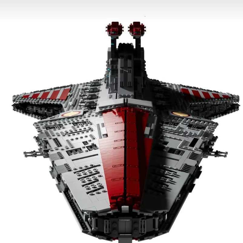 Moc 75367 Venator Class Republic Attacks Cruiser Model Building Set Block Space Toys for Boy Adult Christmas Gifts 5374Pcs Z250915