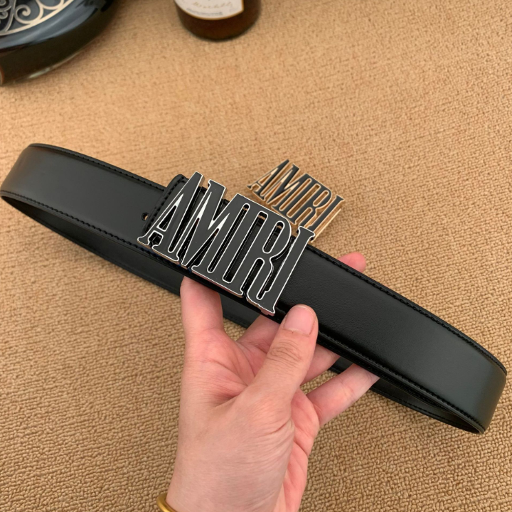 hot selling waist belts for men and women, made of genuine leather with high quality amiris multiple color styles, boxes