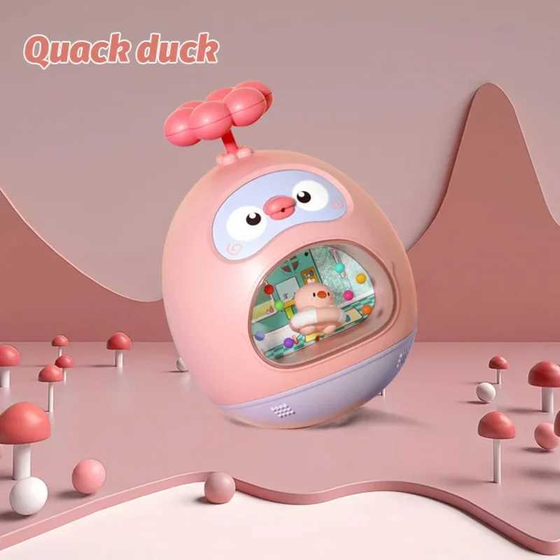 Summer Bath Toys Cartoon Cute Duck Baby Bath Toy Press Water Gun Cultivate Color Skill Shower Toys For Baby Bathing Playing C250915