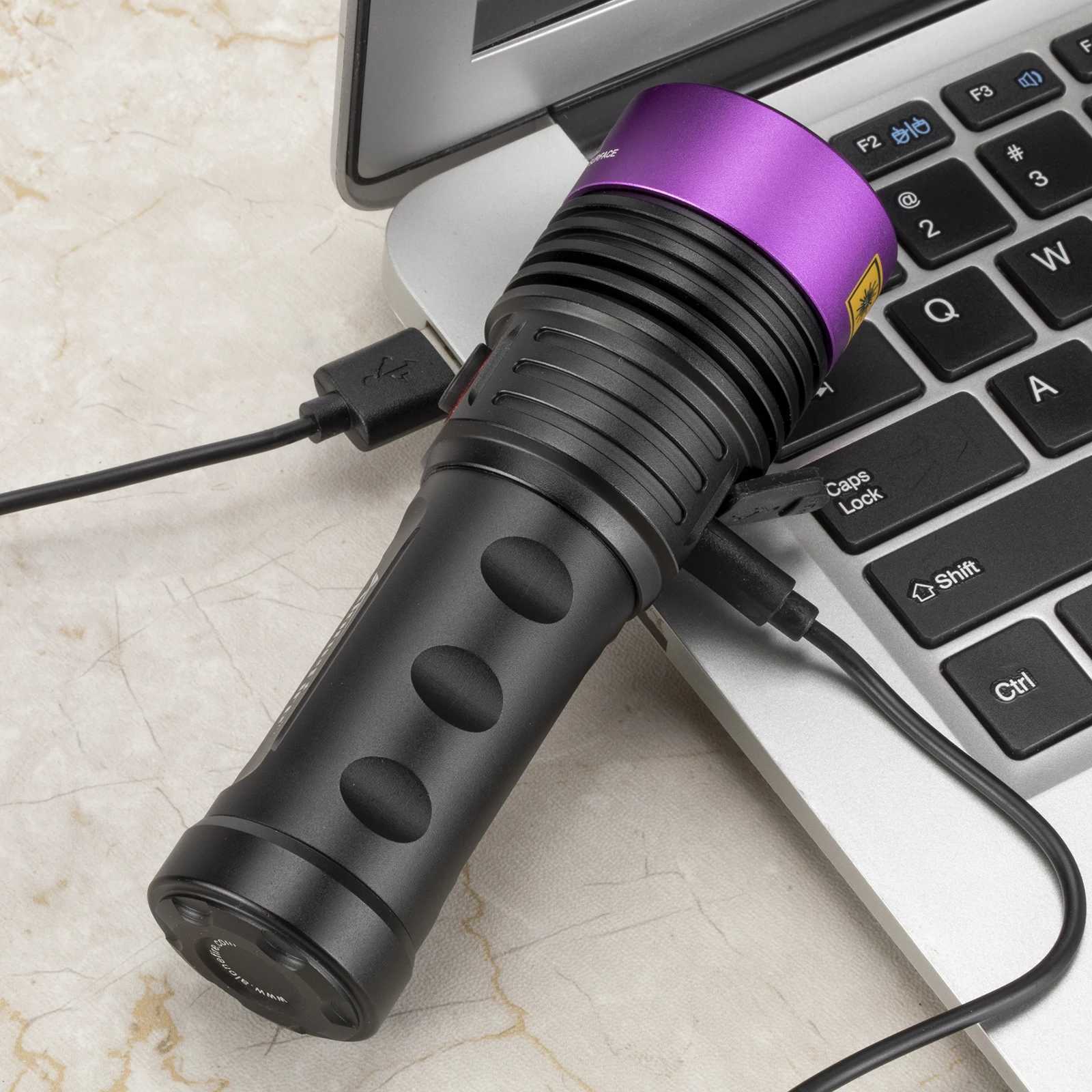 Alonefire SV53 20W 365nm High power UV Flashlight Ultraviolet Blacklight Detector Money Pet Urine Dry Stains Bed Bug Scorpions C250915