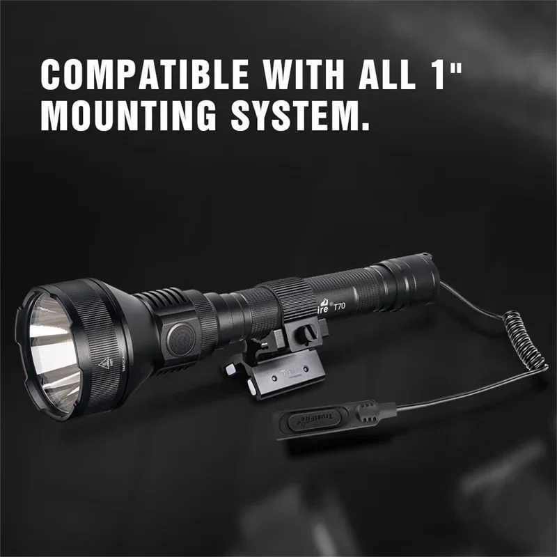 Hunting LED Flashlight 2300lumens Tactical Torch Powerful Rechargeable Light by 18650 Battery for Camping Self Defense C250915