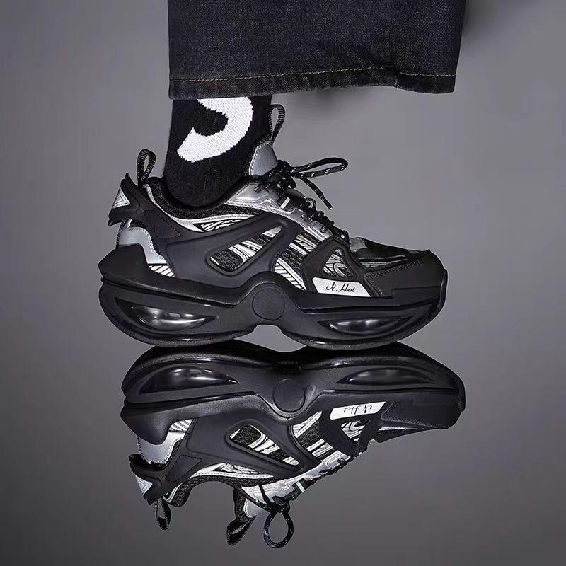 Designer NHOT 2025 New Men's Dad Dirty Sneakers Autumn Winter Trendy Fashion Light Boys Casual Sports Shoes