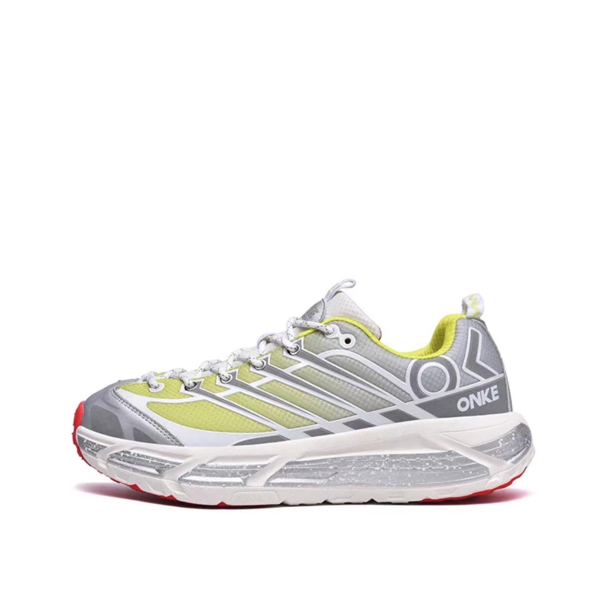 ONKE Autumn Lightweight Mesh Breathable Running Men's New Shock Absorption Anti-Slip Wear-Resistant Sports Shoes Women's Odor-Resistant