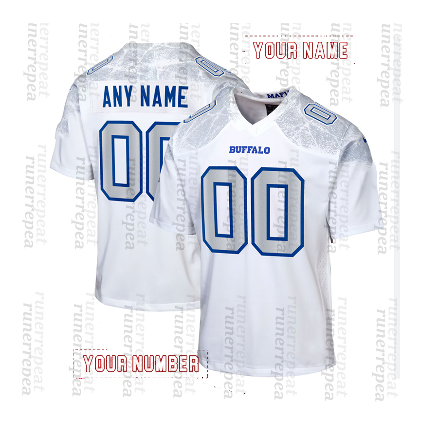 Personalized Custom 2025 Rivalries Football Jersey Josh Allen Coleman Joey Bosa Gabriel Davis Von Miller Dawson Knox Jim Kelly Embroidered