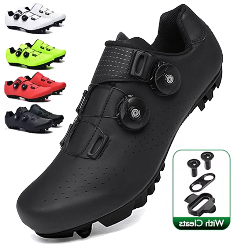 Professional Mountain Bike Cycling Shoes MTB Flat Cleat SPD Outdoor SelfLocking Big Size 48 Racing Bicycle Sneakers Men w250912