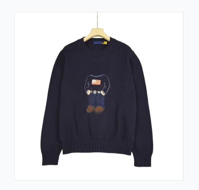 Mens Jumpers Designer Sweaters for Mens Designer Jumper Bear Sweater Round Neck Long Sleeve Knitwear Embroidery Pullover Designer Sweaters Knitted Women Sweater