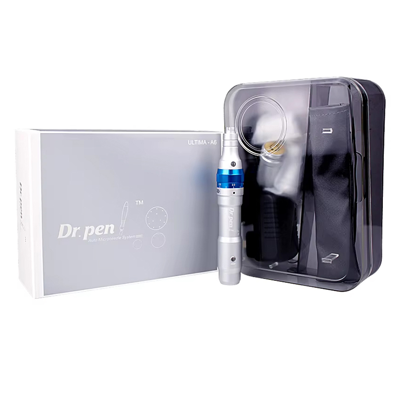 Professional Wireless Dermapen Ultima Swiss Motor for Microneedle Therapy Dr.pen A6 - Includes 12 Pcs Needles Cartridges