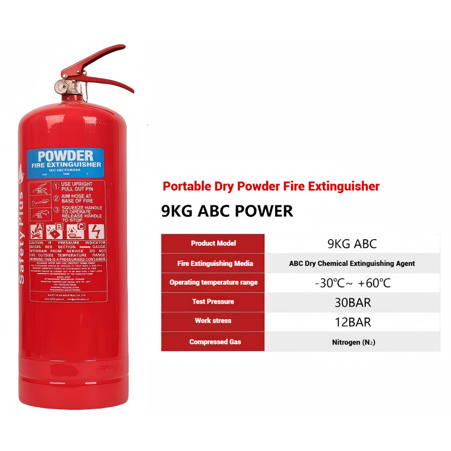 General-Purpose ABC Dry Powder Fire Extinguisher with Handle Custom Manufacturer