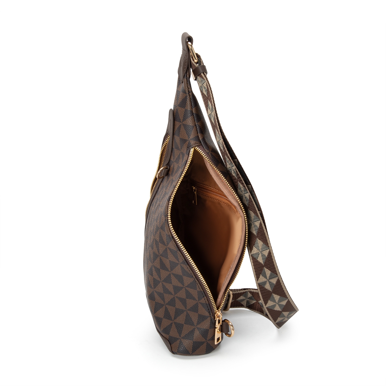 2025 Printed New Men's And Women's Casual Crossbody Summer Large Capacity Outdoor Travel Chest Bag