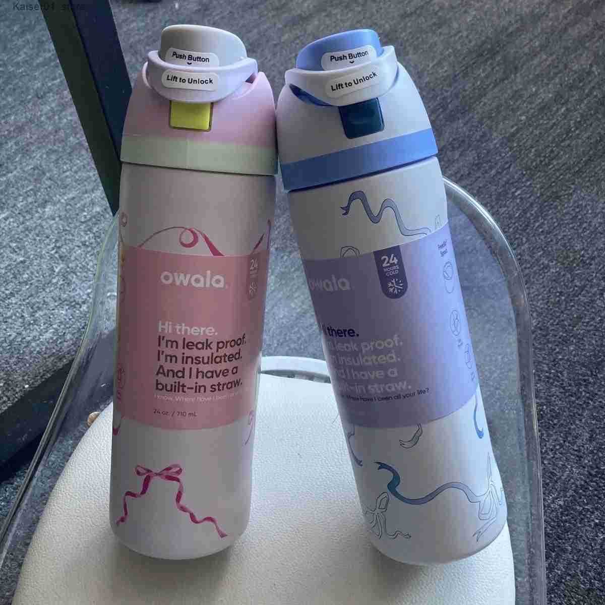 Owala Cup Vacuum Flasks Thermoses Water Bott Drinkware Thermo Tumbr Stainss Steel Thermal Mug Original Cold Hot Coffee Z250915