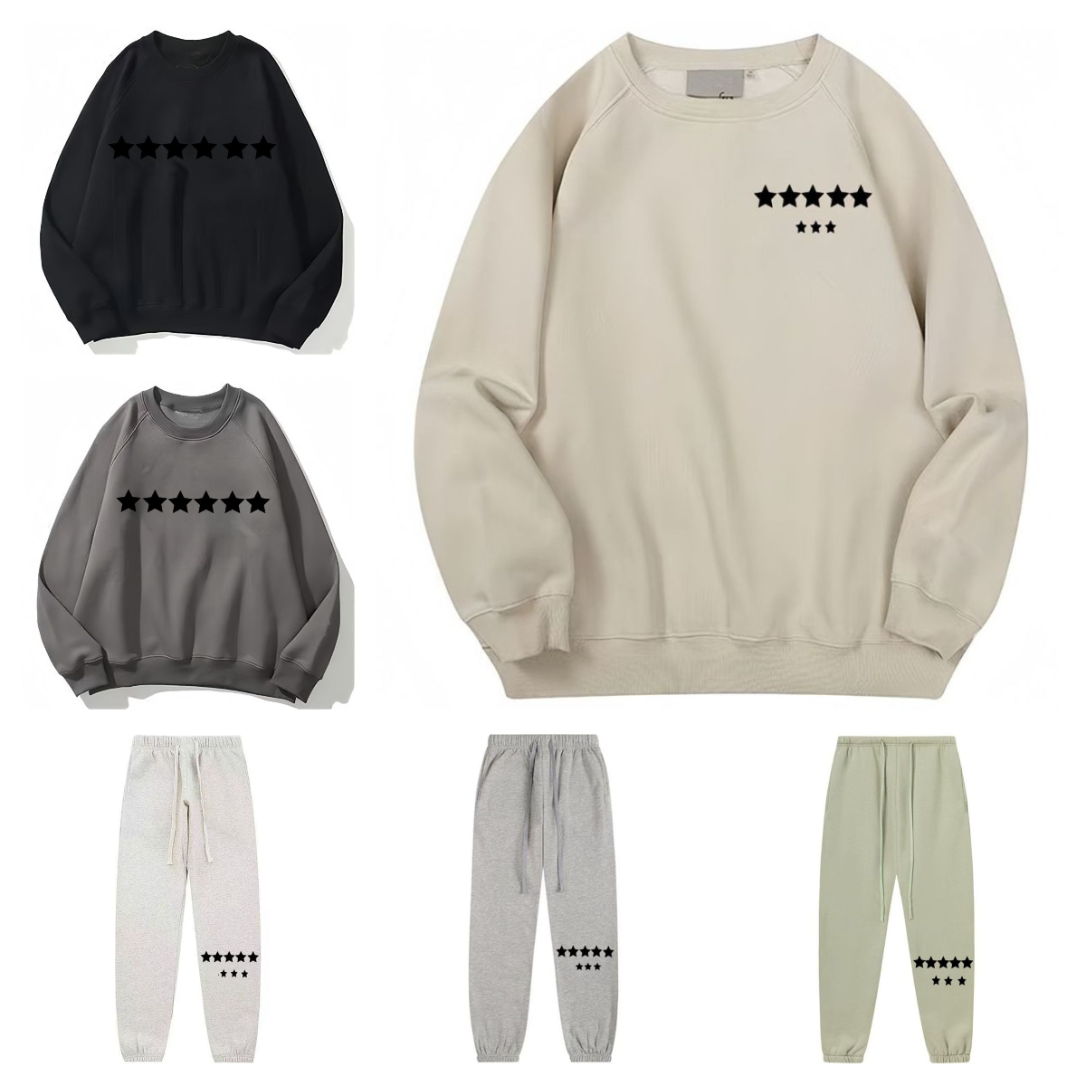 Men's Hoodies Cotton Pullover Hoodie Solid Long Sleeve Sweatshirt Male Sweater Oversized Warm Pullovers For Men S-XL