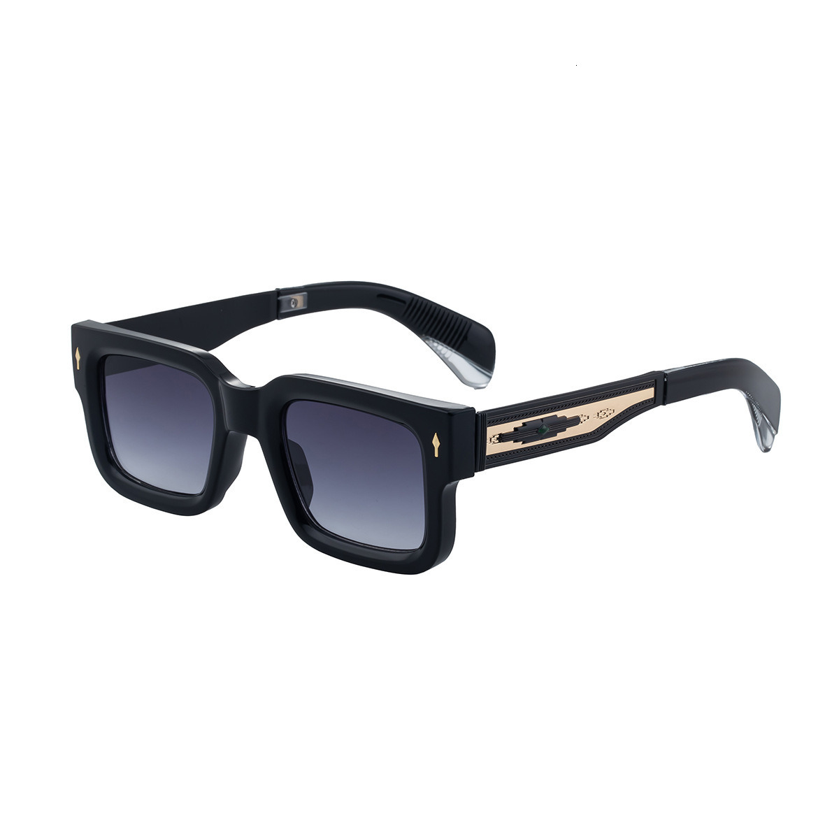 2025 New Fashion Square Frame Sunglasses for Men Highend Outdoor Sun Protection Sunglasses for Men