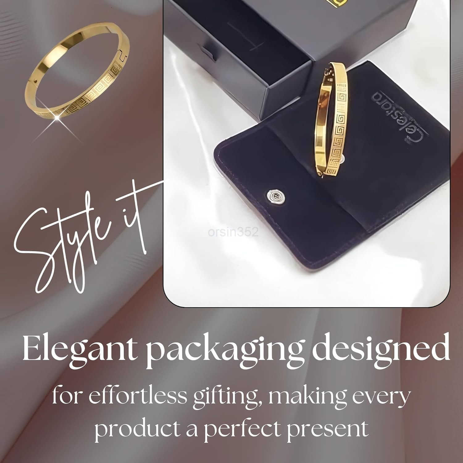 Style Classic Greek Key Design Bangle Bracelet SilverPlated Cuff Bracelet for Men Women FoldOver Clasp with Exquisite Pouch BoxW250915