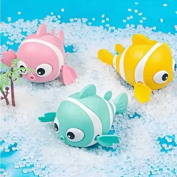 3pcs Baby Bath Toy Set Fun Clown Fish Water Play for Kids Toddlers Ideal for Indoor and Outdoor Bathing and Playtime Activitie C250915