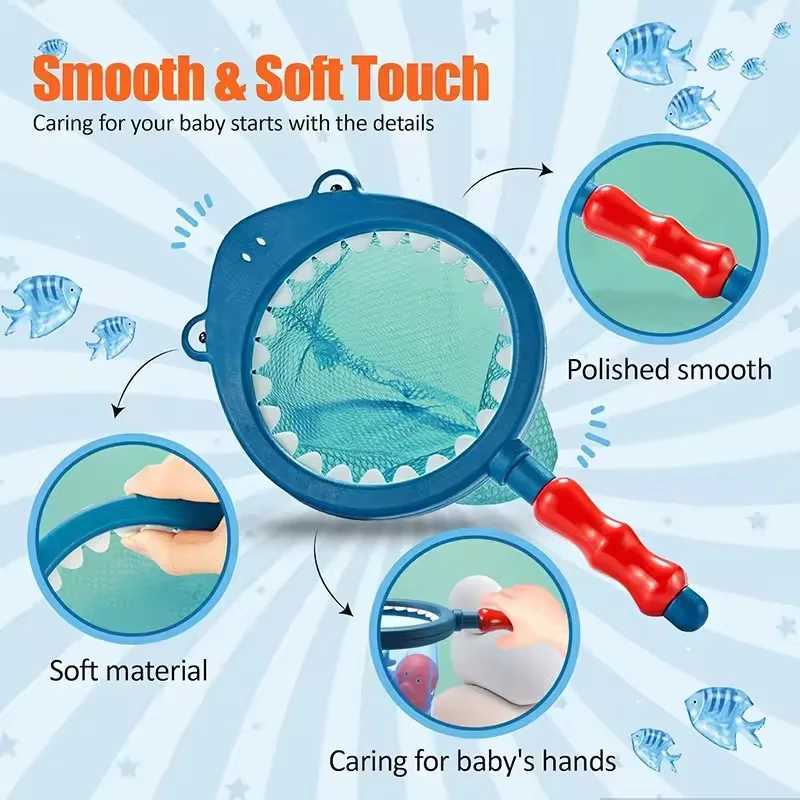 Children Bath Toys Indoor And Outdoor Swimming Pool Beach Parentchild Interactive Catch Fish Game Toys Water Floating Fish Toys C250915